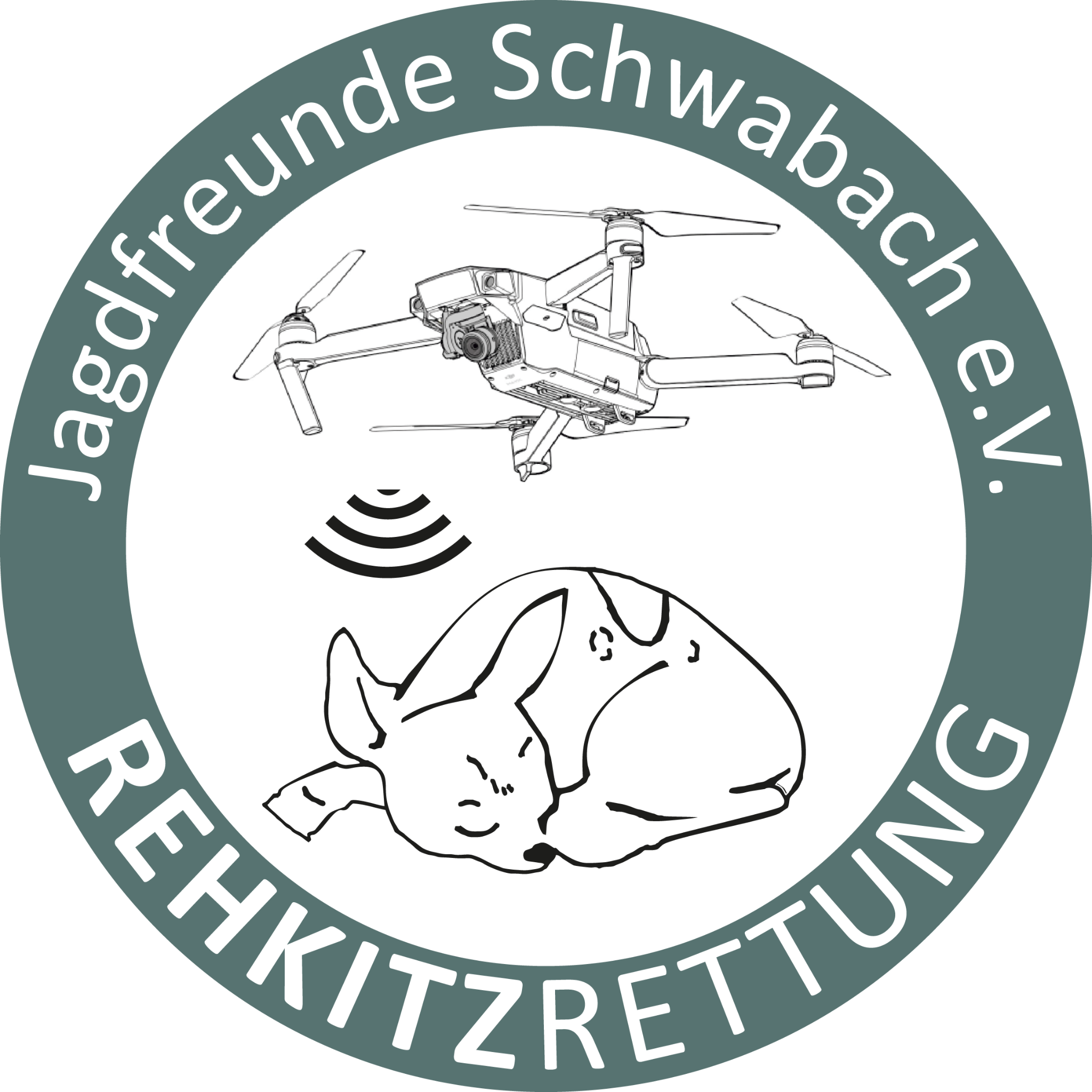 Rehkitz der Jagdfreunde Schwabach e.V. – Rehkitzrettung
